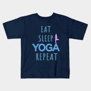 Yoga life style Kids T-Shirt